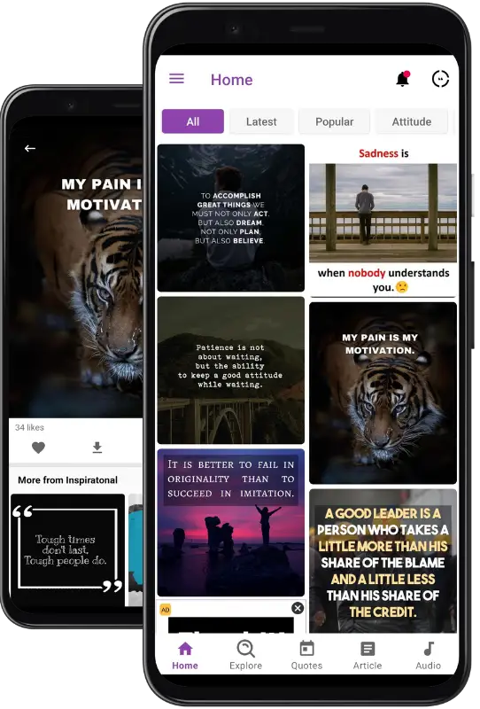 best motivational quotes app